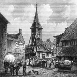 Reproduction d'une gravure de la 