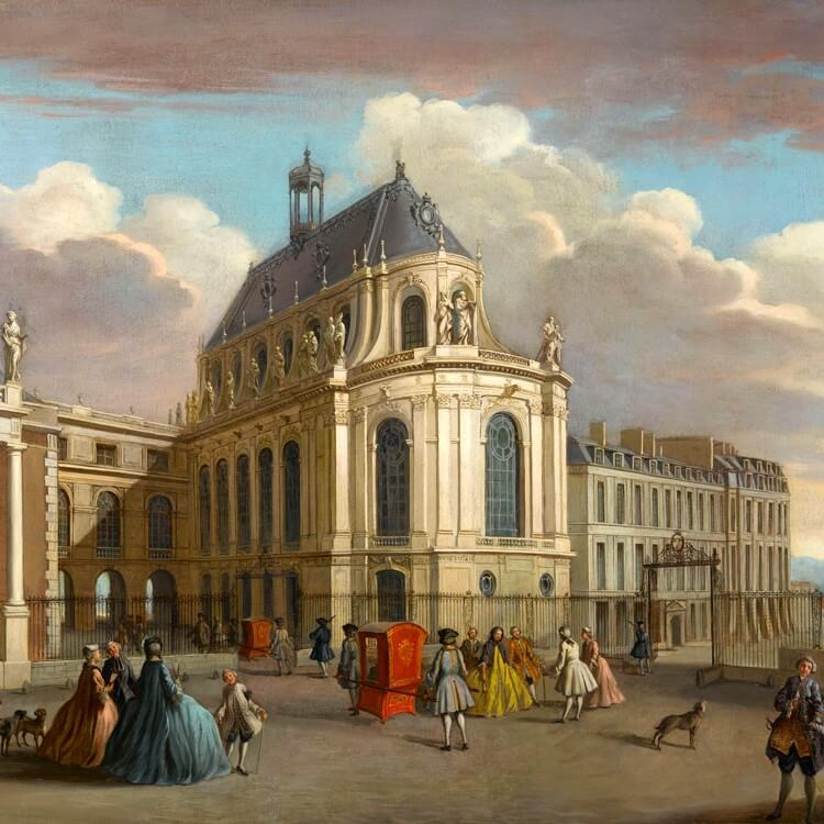 Peinture chapelle du chateau de Versailles