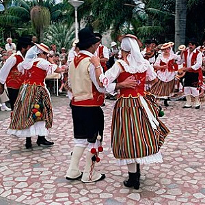 Traditional folk dance, Tenerife, Canary Islands, Spain, Europe