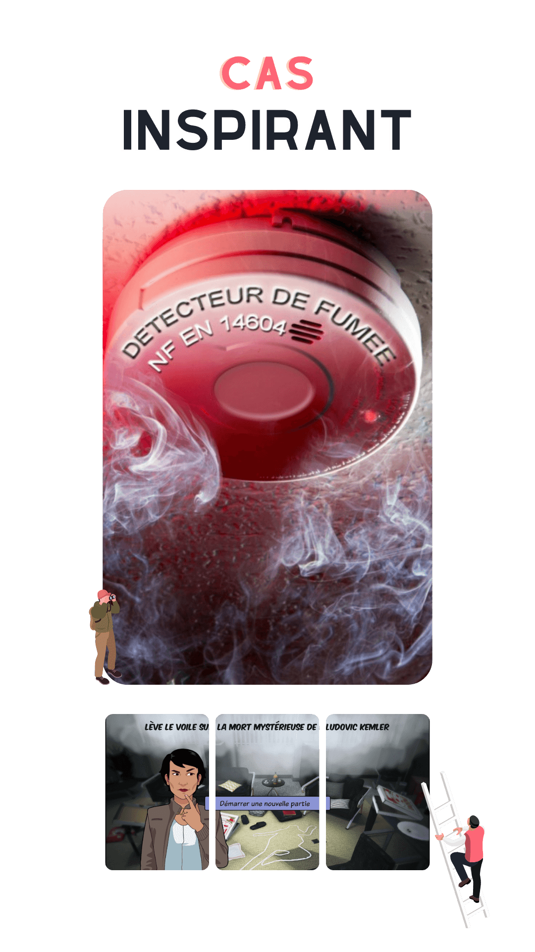 Jeux serieux - cas Sapeurs pompiers vienne -Sensibilisation utilité détecteurs de fumées
