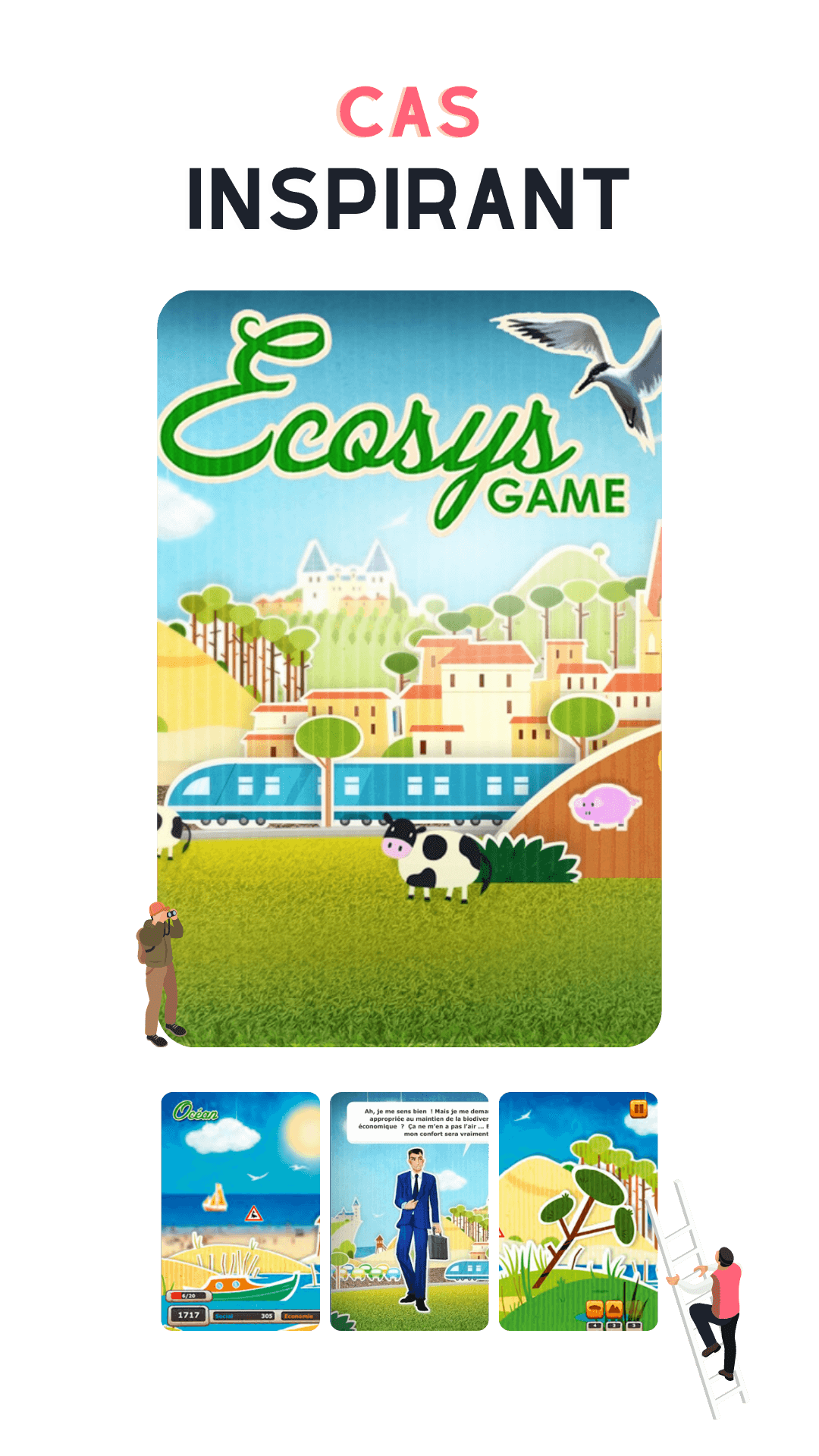 Jeux serieux - exemple Cap sciences -Ecologie biodiversité sensibilisation