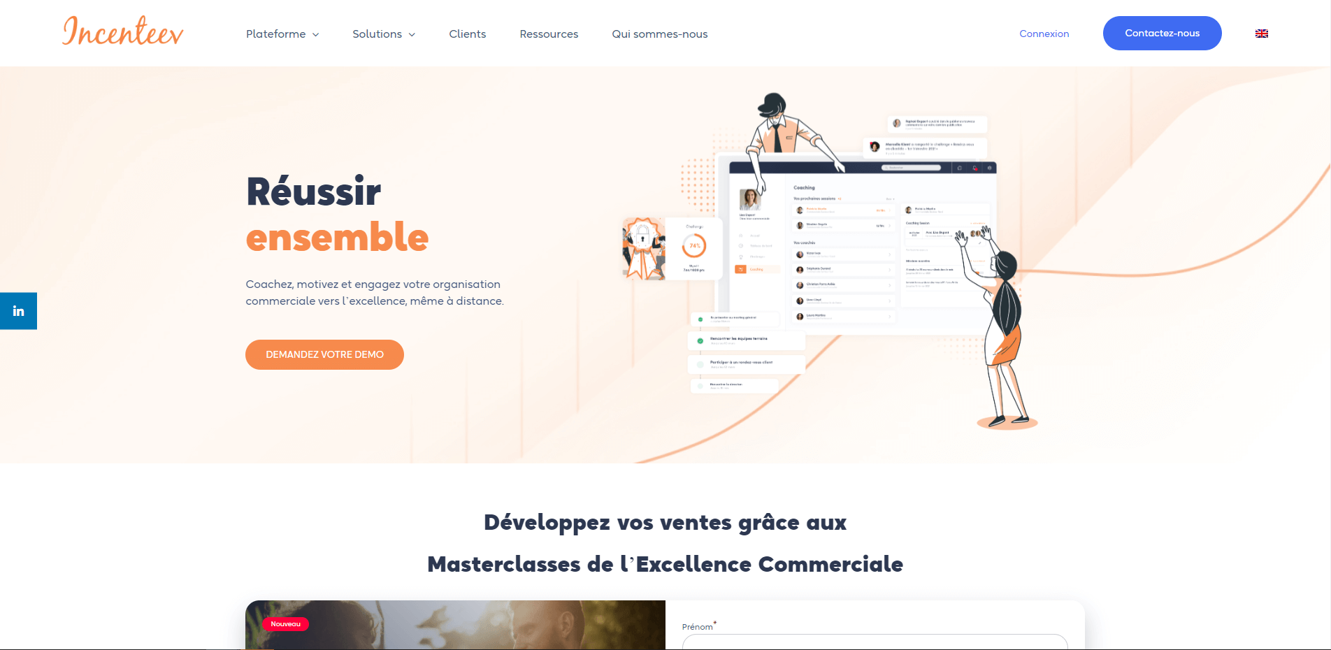 Serious game cas acteur incenteev