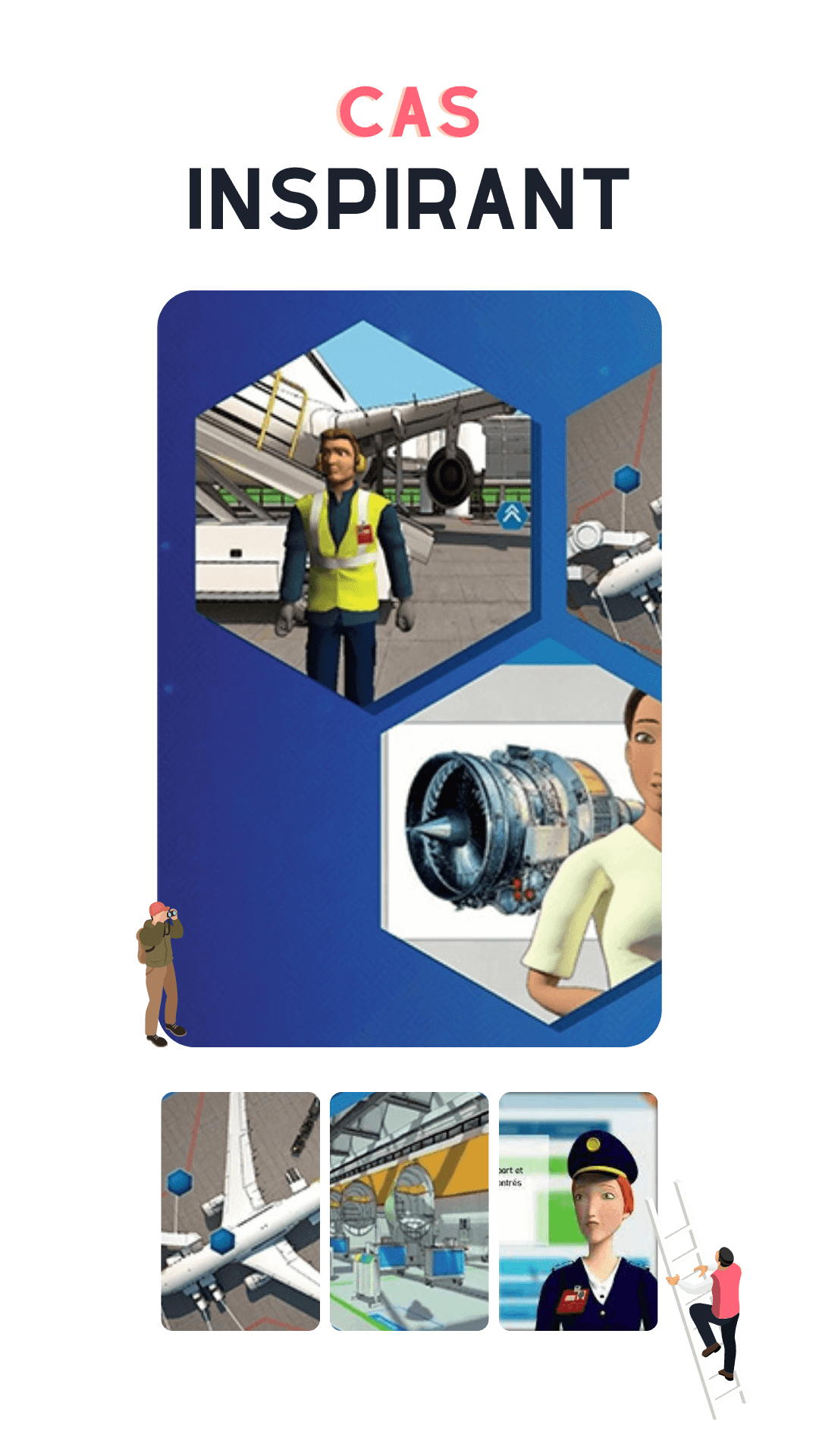 Serious game- cas Airemploi -Découverte métiers de l'aéronautique