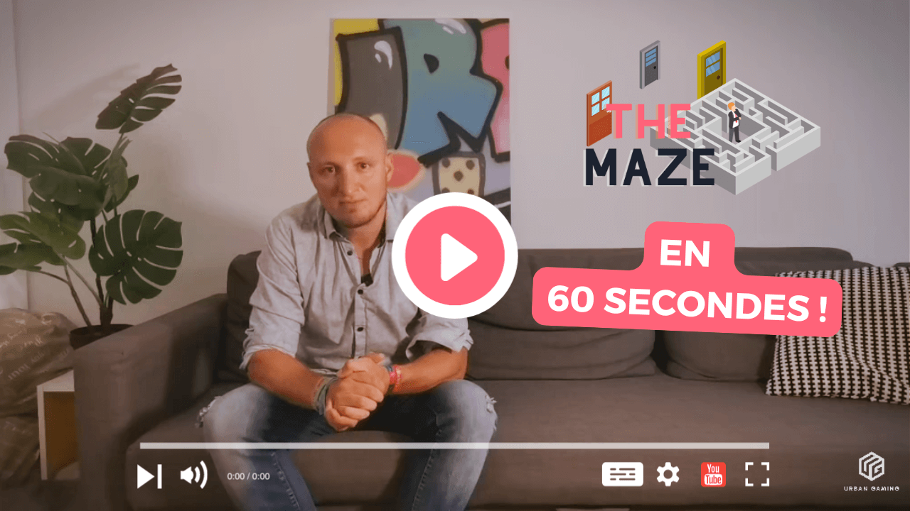 team building Paris maze wp