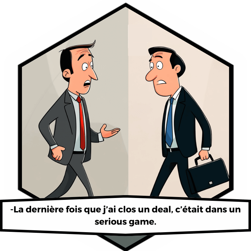 Serious game - Relation client