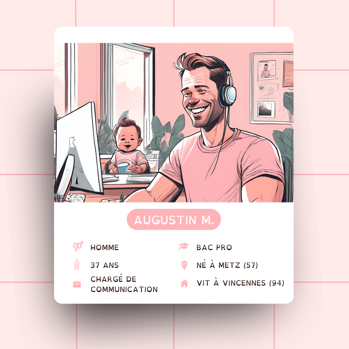 Fiche identité Augustin