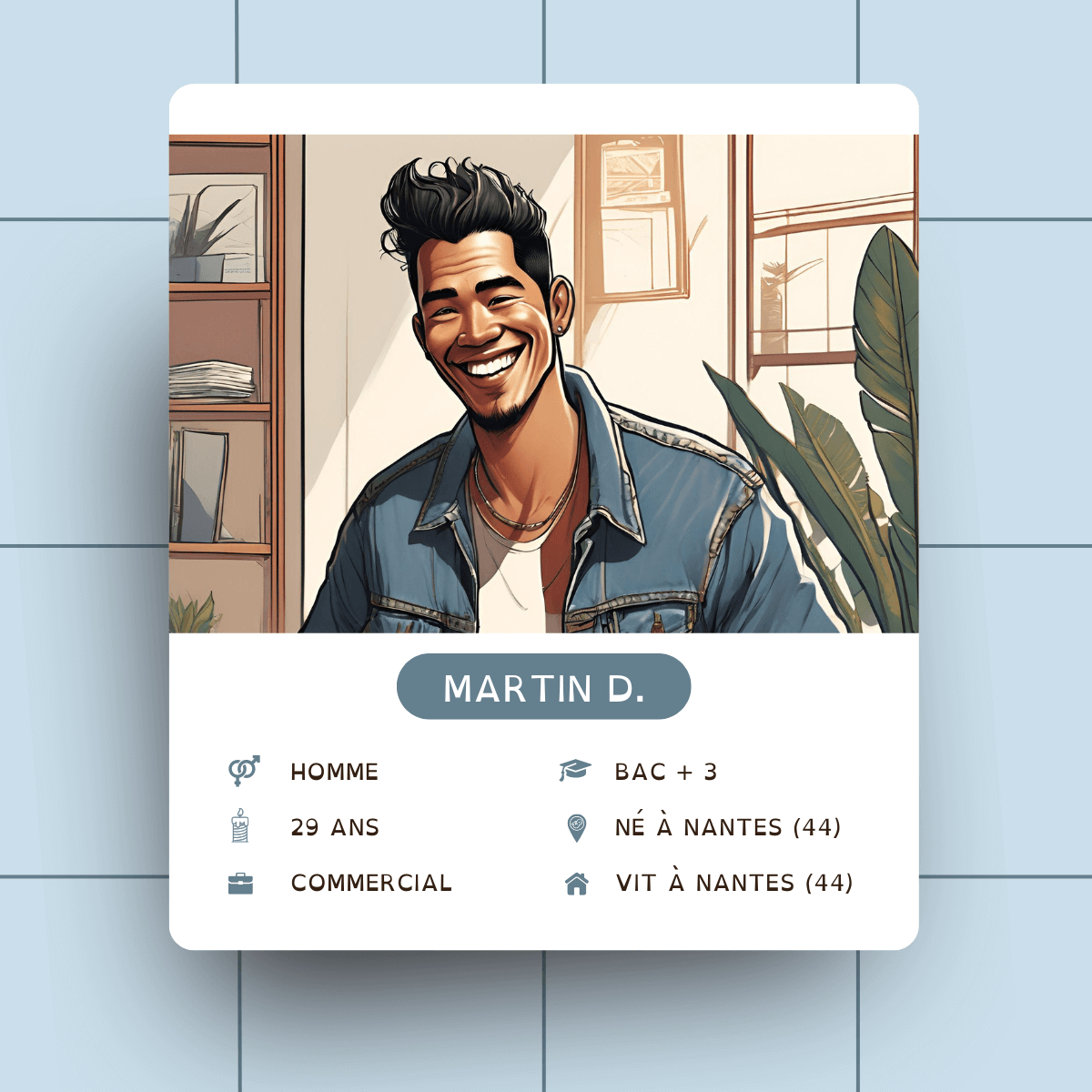 Fiche identité Martin