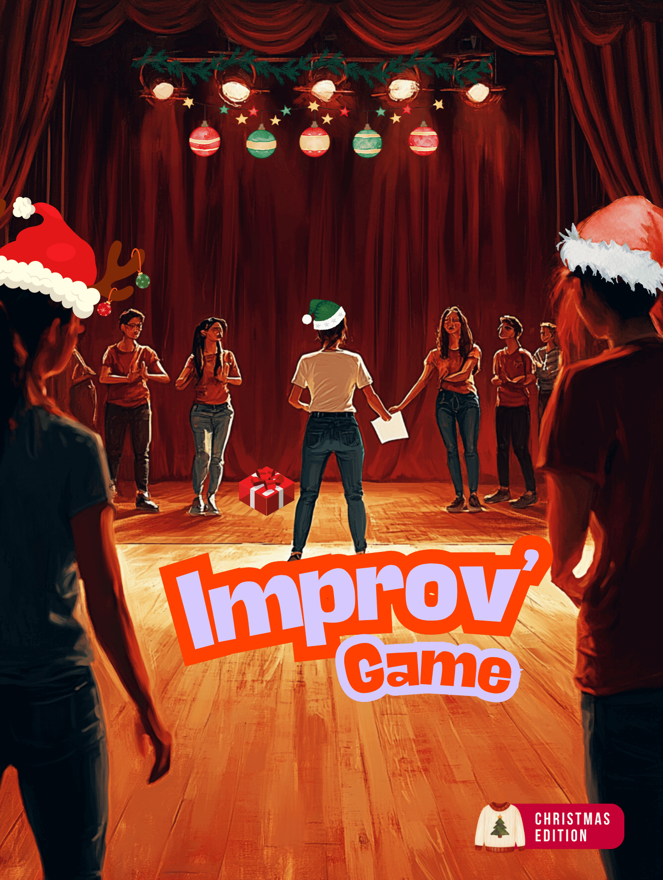 teambuliding de Noël improv'game